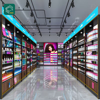 Étagères d'extension pour présentoirs de produits de beauté, design de magasin de perruques, vitrine de présentation de cheveux, présentoir de perruques rose