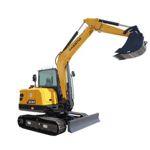 Nouvelle mini-excavatrice Shantui 6 tonnes SE60 - Product Image 1
