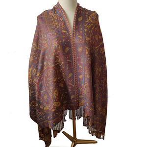 <strong>Wedding</strong> <strong>Pashmina</strong> Wraps Ladies Scarves Head Covers Viscose Shawl Bohemian Scarves Large Soft Silky Pshmina Shawl Wrap Scarf - Product Image 2