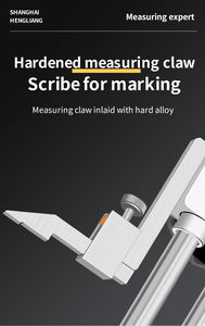 Hengliang in acciaio inossidabile a doppia colonna <span class=keywords><strong>Vernier</strong></span> righello elettronico digitale altezza a manovella da banco nonio pinze - Product Image 4