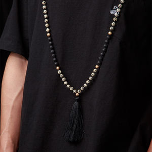 Натуральный камень, четки, Классические молитвенные бусины, ожерелье ручной работы, украшение, хрустальный шар для подростков, мужчин, подарки для вечеринок - Product Image 4