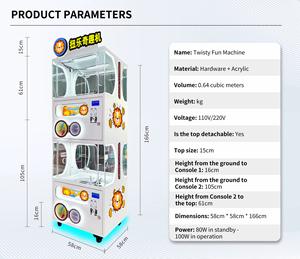 Machine de jeu de grue miniature commerciale pour adultes en métal, fabrication en usine, garantie d'un an, prise en charge de l'espagnol et de l'anglais, Wi-Fi - Product Image 6
