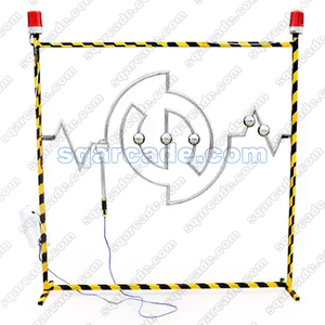 DIY personalizado gigante eléctrico destreza batir el zumbador fútbol Buzz alambre desafío Mega reacción Buzz alambre máquina - Product Image 6