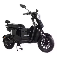 Moto électrique U2 Streetbikes, style cyclomoteur, avec siège arrière, scooter électrique urbain pour les trajets quotidiens