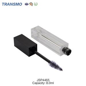 Emballage de mascara 8 ml, tube de mascara transparent à étiquette privée, flacon de mascara carré transparent - Product Image 6