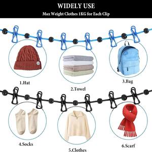 Sortie promotionnelle <span class=keywords><strong>corde</strong></span> <span class=keywords><strong>à</strong></span> <span class=keywords><strong>linge</strong></span> légère et portable <span class=keywords><strong>corde</strong></span> <span class=keywords><strong>à</strong></span> <span class=keywords><strong>linge</strong></span> de stockage de blanchisserie extérieure pliante <span class=keywords><strong>corde</strong></span> <span class=keywords><strong>à</strong></span> <span class=keywords><strong>linge</strong></span> rétractable - Product Image 4