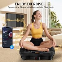 Plateforme vibrante sans fil à télécommande pour exercices corporels, machine de massage vibratoire Super Crazy Vibro Fit, directement de l'usine