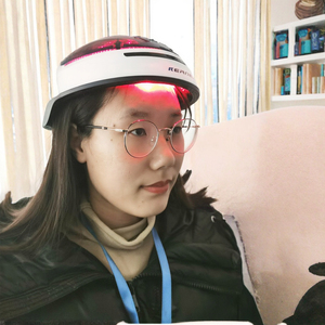 Le plus récent capuchon de croissance des <span class=keywords><strong>cheveux</strong></span> de thérapie par la lumière rouge 650Nm <span class=keywords><strong>casque</strong></span> <span class=keywords><strong>Laser</strong></span> Led infrarouge pour la repousse du soulagement de la douleur à domicile - Product Image 2