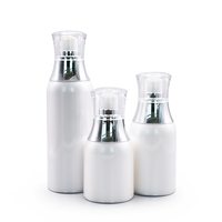 Flacon pompe Airless pot acrylique pour crème cosmétique sérum