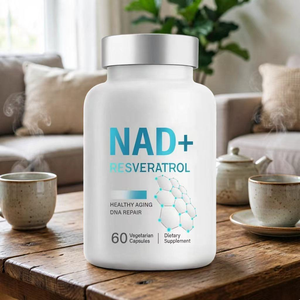 Compresse Masticabili <span class=keywords><strong>di</strong></span> Enzima <span class=keywords><strong>Lattasi</strong></span> Organico con Peptide Verde NAD in Offerta Speciale per il Supporto Digestivo del Latte nei Adulti - Product Image 2
