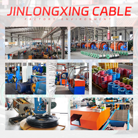 Kabel Daya Fleksibel PVC Inti Terpilin 2 3 4 5 Core RVV 2.5mm2 4mm2 6mm2 10mm2 16mm2 untuk Bangunan dan Industri