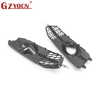 Grille de pare-chocs inférieure S-Line pour Audi A6 C7 2012-2014 avec trou ACC, garniture chromée, référence OE 4G0807681E 4G0807681K, vente en gros