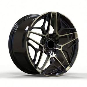 Jante de voiture en alliage personnalisé 5X120 roues forgées jante de voiture de passager doré noir pour Audi A5 Kia A5 Volvo <span class=keywords><strong>60</strong></span> - Product Image 2