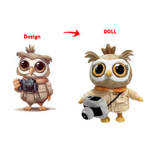 Songshan Toys CE CPC personnalisé OEM fabricant de jouets en peluche pour enfants mignon doux fabricant d'animal en peluche poupée personnalisée usine mascotte cadeau - Product Image 1
