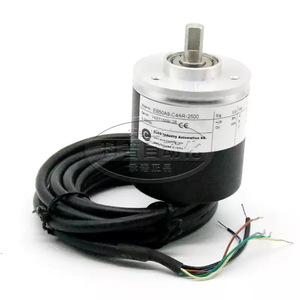 Encodeur rotatif Elco Eb50a8-C4ar-2500 incrémental avec câbles de connexion à extrémité ronde - Product Image 4