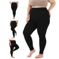 Collants de compression médicaux confortables, antibactériens, respirants, sans pieds, pour femmes, 20-30 mmHg, chaussettes de soutien pour l'œdème