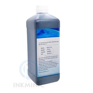 Original& Compatible 5157 5157E Black <b>Ink</b> 1000ml With 5191 Solvent For Markem Imaje 9018 9028 9040 9450 CIJ Inkjet Printer - Product Image 1