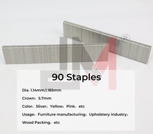 उच्च कठोरता 90 एल श्रृंखला मध्यम कार्बन स्टील स्टेपल फर्नीचर सजावट के लिए स्टोर में नए - Product Image 3