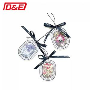 Diffuseur d'air de voiture personnalisé en papier coton de luxe monté sur le pare-brise avec éclairage d'ambiance, parfum et forme personnalisés pour différentes tailles - Product Image 3