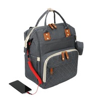 Sac à dos élégant et léger, grande capacité, étanche, séparation sec/humide, fonction de suspension pour poussette
