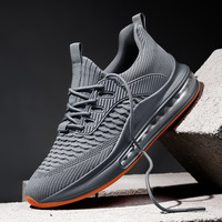 Chaussures de sport pour hommes, respirantes, antidérapantes, confortables, avec coussin d'air, amortissantes, pour la course à pied