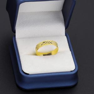 Anillo JXX Grace Minimalista Chapado en Oro de 24K, Anillo de Moda Estilo Indio/Dubái, Anillo de Amistad Elegante - Product Image 4