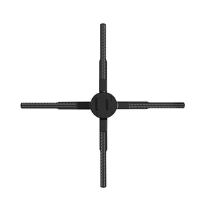 Projetor de Publicidade LED Holográfico 3D Ventilador Holográfico Controle Sem Fio Conteúdo Personalizado Uso Interno/Externo Natal - Product Image 1