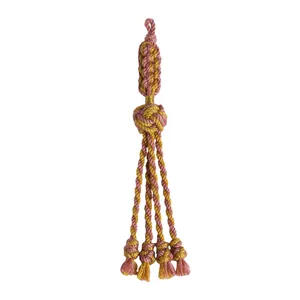 Longjie Customized rosary pendant tassel tassel Chinoiserie Tibetan ethnic hand string DIY accessories customized wholesale