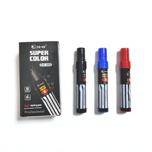 Marcadores Permanentes Jumbo DH-900 de Buena Calidad y Súper Color, Tinta de Gran Capacidad, Negro, Azul, Rojo, Escritura Profesional - Product Image 3