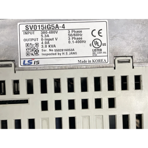 ไดรฟ์ปรับความถี่ประสิทธิภาพสูงรุ่นใหม่แท้ 15kW SV015iG5A-4 3 เฟส 380V มีสินค้าในสต็อก - Product Image 2