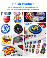 Imprimante UV DTF Rouleau à Rouleau 60 cm pour Logo 3D en TPU, Badge Textile Durable et Résistant aux Déchirures pour Maillots de Sport et Casquettes