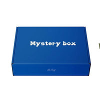 Boîte mystère avec Logo imprimé, boîte de livraison exquise, emballage mystérieux de haute qualité, vente en gros,