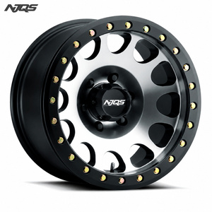 ล้อรถแข่งอลูมิเนียมอัลลอยด์ NJQS แบบฟอร์จ<span class=keywords><strong>ส</strong></span>ั่งทำพิเศษ ขนาด 15-26 <span class=keywords><strong>นิ</strong></span>้ว 6 รู ดีไซน์ออฟโรด ความจุขนาดใหญ่ ทนทาน - Product Image 1
