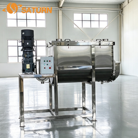 Mélangeur à double ruban multifonctionnel 3500L SUS316L/SUS304 pour le traitement des poudres alimentaires et des épices, avec capacité de séchage