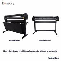 Traceur de découpe de vinyle à alimentation manuelle Heat Press KI-1350 53 pouces 1350 mm avec moteur pas à pas pour la création d'autocollants et de décalcomanies