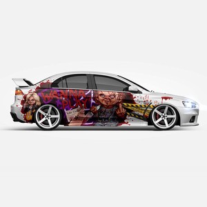 Vinilo Decorativo para Autos con Diseño de Terror <span class=keywords><strong>Chucky</strong></span> 03, Vinilo para Rotulación de Autos, Vinilo Fundido, Tamaño Universal, Vinilo para Autos, Calcomanía para Autos, Diseño de Vinilo para Autos - Product Image 2