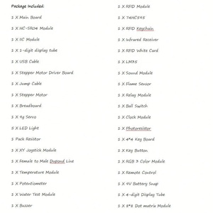 Kit de Iniciación Arduino para Aulas STEM, Conjunto Completo de Aprendizaje de Electrónica para Principiantes y Escuelas, Componentes Electrónicos para el Aprendizaje - Product Image 3