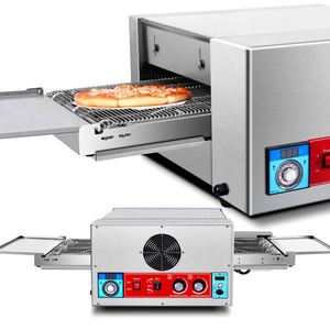 Commercial Mini Electric Gas Tunnel Conveyer Pizza Oven with Conveyor Belt for Food Processing Lines - Product Image 6