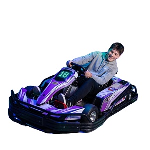 Nouveau parc d'aventure intérieur pour enfants : Manège interactif de voitures tamponneuses et expérience de karting de combat par projection interactive, avec éléments de jeu souples - Product Image 5