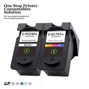 INK-POWER 740 741 PG740 CL741 PG-740 CL-741 PG-740XL CL-741XL Remanufactured Ink Cartridge for Canon PIXMA MG2170 3170 4170