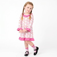 Robe longue à manches longues en coton respirant pour adolescentes, style décontracté d'été, de la marque Puresun