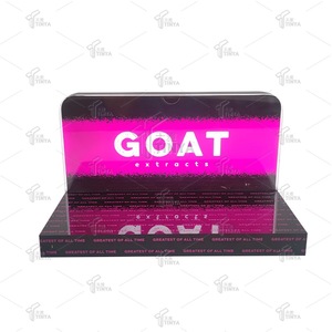 Tùy chỉnh thiết kế vẻ đẹp chăm sóc da hiển thị đứng nước hoa hiển thị Countertop Acrylic mỹ phẩm trang điểm hiển thị đứng - Product Image 4