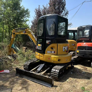CE certified Used Cat 303.5e <b>Mini</b> Crawler Excavator Compact 3.5 Ton For Construction And Landscaping Cat 303e 303.5e2 - Product Image 2