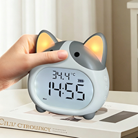 Réveil Corgi avec minuteur de compte à rebours et 6 sonneries pour la concentration et la routine quotidienne