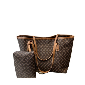 Bolso Tote de Gran Capacidad para Mujer, Estilo Casual, con Cierre de Cremallera, de PU, para el Hombro, Venta al Por Mayor RTS - Product Image 1