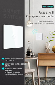 Commutateur de télécommande aléatoire de contrôle intelligent sans fil RF433 - Product Image 2