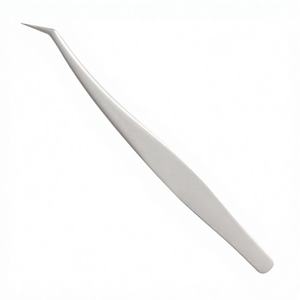 Pinzas para Pestañas Inclinadas Rosadas de Acero Inoxidable al por Mayor, Marca Privada Vetus - Product Image 4