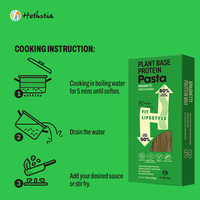 Pâtes spaghetti de pois végétaliennes, sans OGM, casher, riches en protéines, à base de plantes