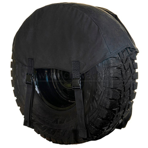 מפעל עמיד 4WD Overlanding בד חילוף צמיג סל תיק 4x4 חילוף גלגל אשפה תיק - Product Image 4