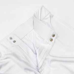 Conjunto de Jersey y pantalones de softball liso con diseño de logotipo bordado para mujer, uniforme de béisbol personalizado - Product Image 6